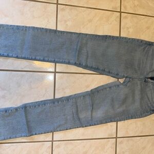 Ag Adriano Goldschmied Faded Blue Denim Jeans